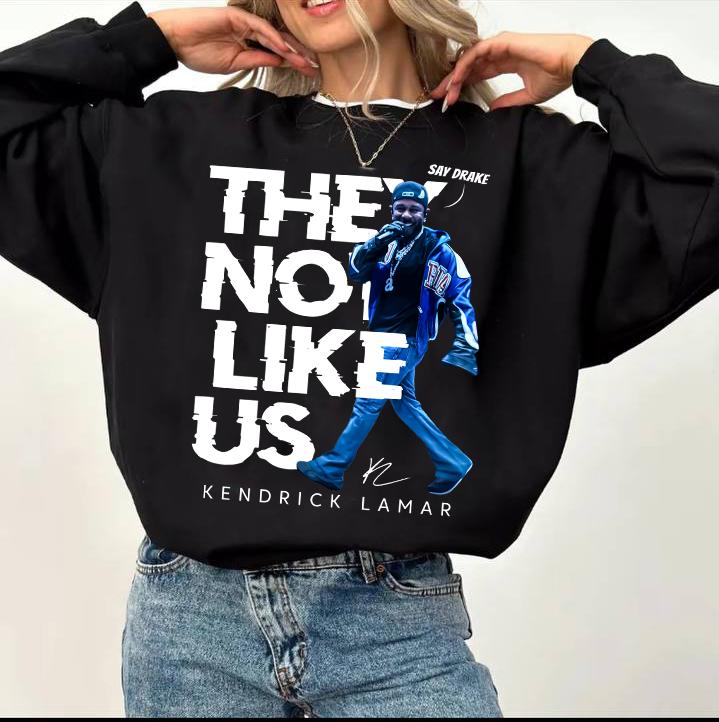 They Not Like Us - Kendrick Lamar & Drake Music Shirt