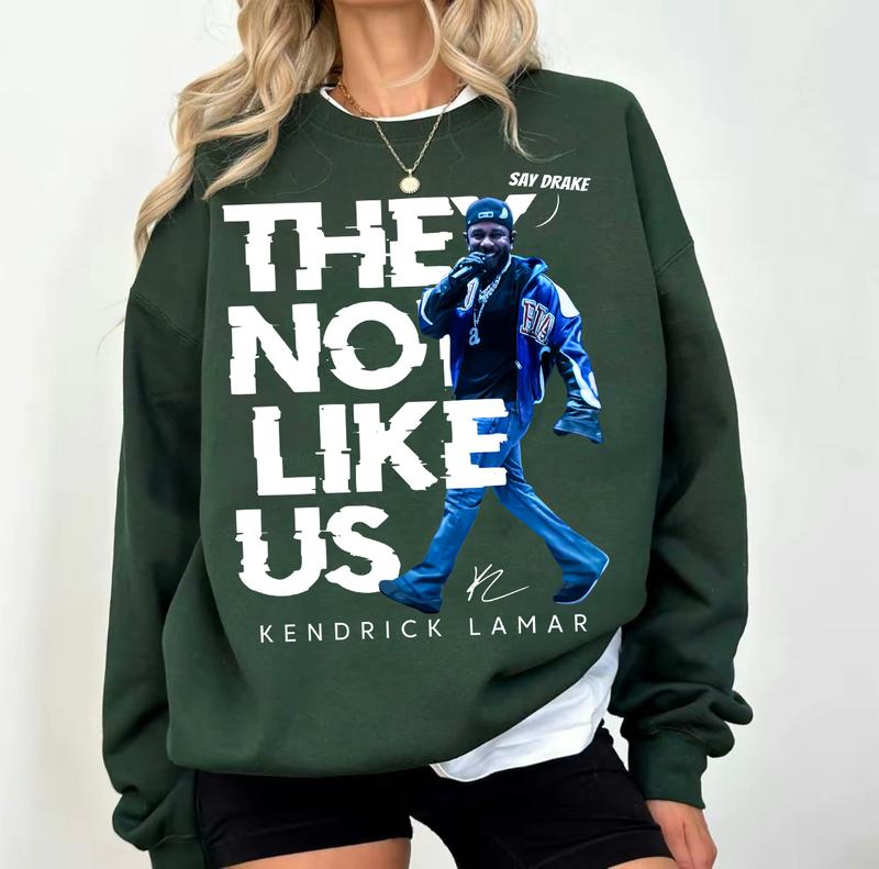 They Not Like Us - Kendrick Lamar & Drake Music Shirt