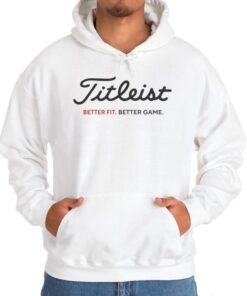 Titleist Golf Hoodie - Better Fit, Better Game - Unisex Casual Long Sleeve Cotton Tops