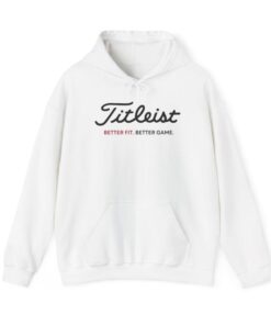 Titleist Golf Hoodie - Better Fit, Better Game - Unisex Casual Long Sleeve Cotton Tops