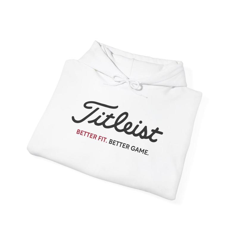 Titleist Golf Hoodie - Better Fit, Better Game - Unisex Casual Long Sleeve Cotton Tops