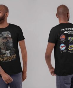 Tuskegee Airmen Tribute Graphic T-Shirt for Men – Celebrating American Heroes