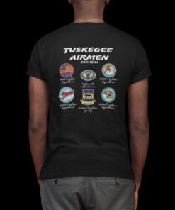 Tuskegee Airmen Tribute Graphic T-Shirt for Men – Celebrating American Heroes
