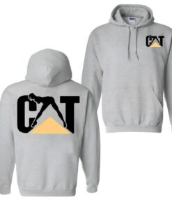 Unisex Cat Enthusiast Pullover Hoodie - Stylish Felinity & Comfort