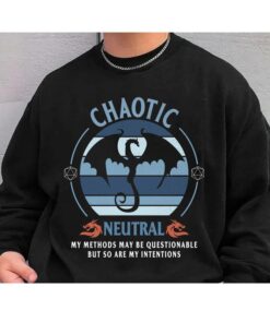 Chaotic Neutral D&D Shirt - Unique Gift for Players & Game Masters