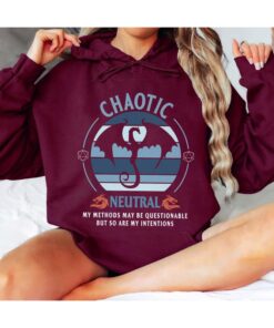 Chaotic Neutral D&D Shirt - Unique Gift for Players & Game Masters