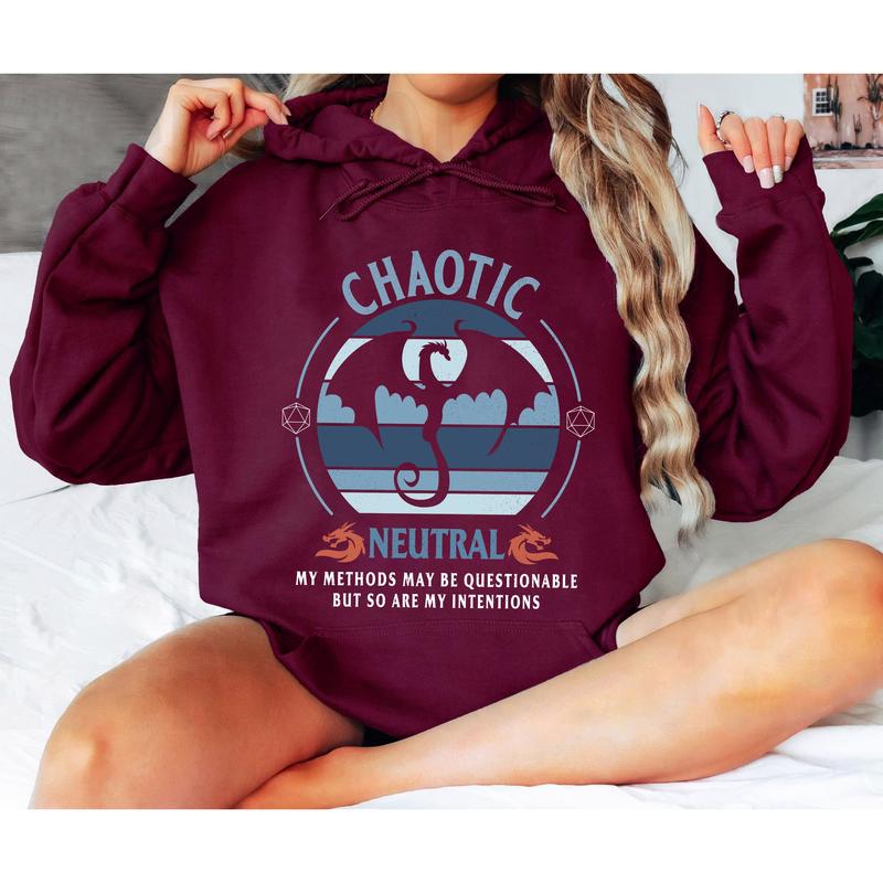 Chaotic Neutral D&D Shirt - Unique Gift for Players & Game Masters
