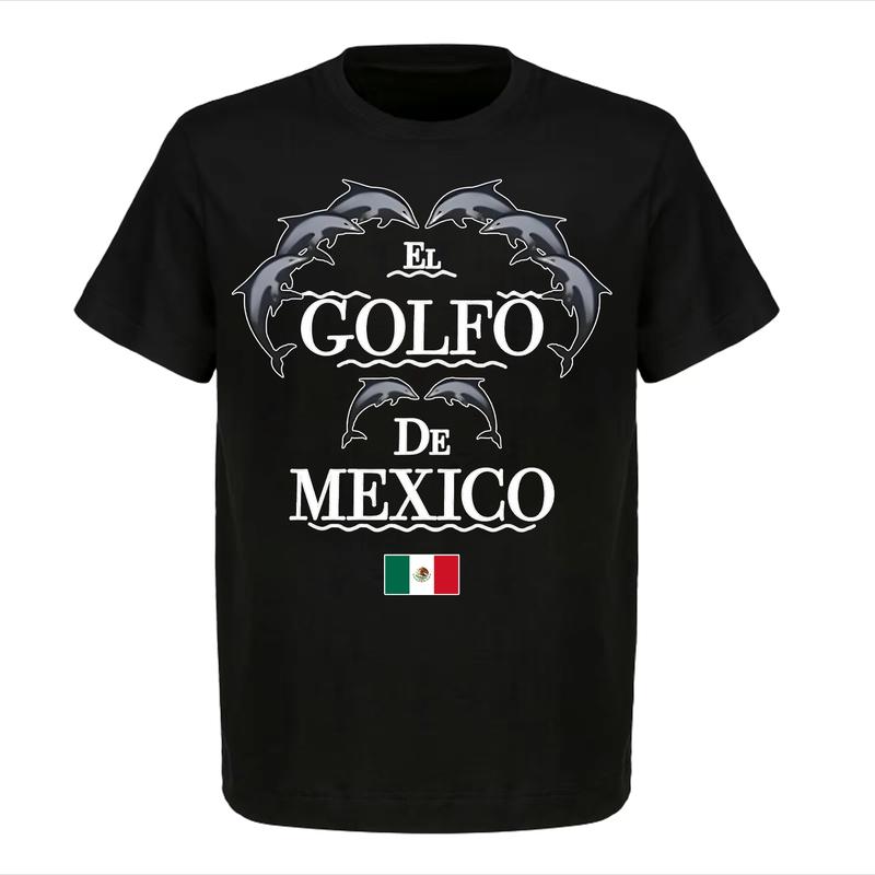El Golfo De Mexico T-Shirt - Stylish Cotton Tee for Men and Women