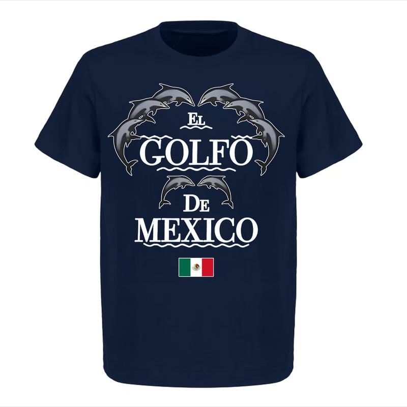 El Golfo De Mexico T-Shirt - Stylish Cotton Tee for Men and Women