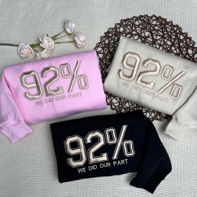 Empowered 92% Black Women Sweatshirt - Celebrating Contributions with Style