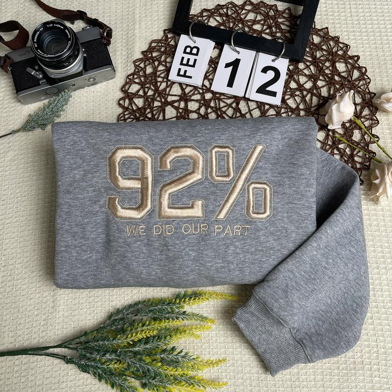 Empowered 92% Black Women Sweatshirt - Celebrating Contributions with Style