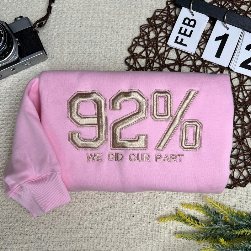 Empowered 92% Black Women Sweatshirt - Celebrating Contributions with Style