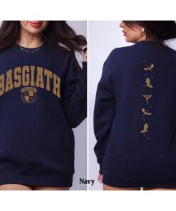 Fourth Wing Basgiath War College Sweater - Dragon Rider Sweatshirt for Fantasy Fans