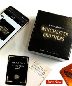 Game Against the Winchester Brothers - A Supernatural Card Game Tee