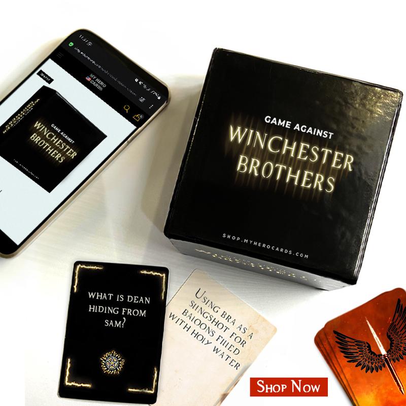 Game Against the Winchester Brothers - A Supernatural Card Game Tee