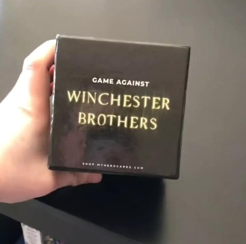 Game Against the Winchester Brothers - A Supernatural Card Game Tee