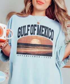 Gulf of Mexico Coastal Life Shirt - Perfect Gift for Beach Lovers in Texas, Alabama, Mississippi, and Florida