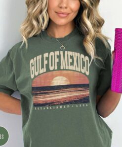 Gulf of Mexico Coastal Life Shirt - Perfect Gift for Beach Lovers in Texas, Alabama, Mississippi, and Florida