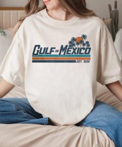 Gulf of Mexico Hoodie, Sweatshirt & T-Shirt - Cotton Fabric with Vintage Style