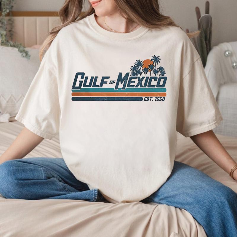 Gulf of Mexico Hoodie, Sweatshirt & T-Shirt - Cotton Fabric with Vintage Style