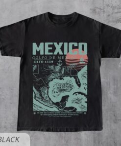 Gulf of Mexico Retro Tee - Vintage Golfo de México ESTD 1550 Shirt