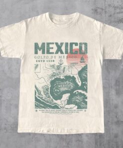 Gulf of Mexico Retro Vintage Art Shirt - Golfo de México 1550 Unisex Tee