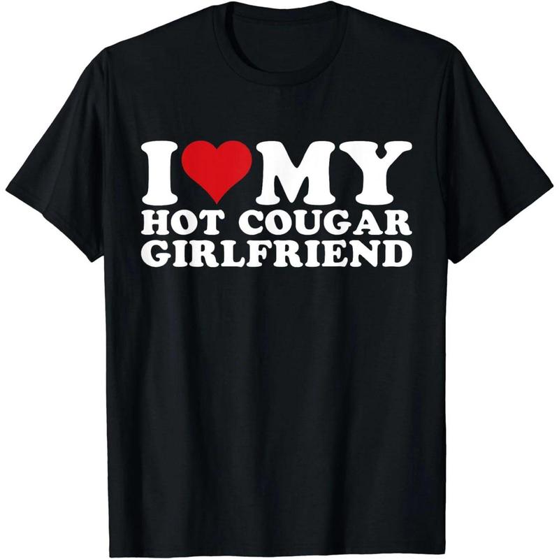 I Love My Girlfriend Shirt - 100% Cotton I ♥ MY GIRLFRIEND Tee for Her