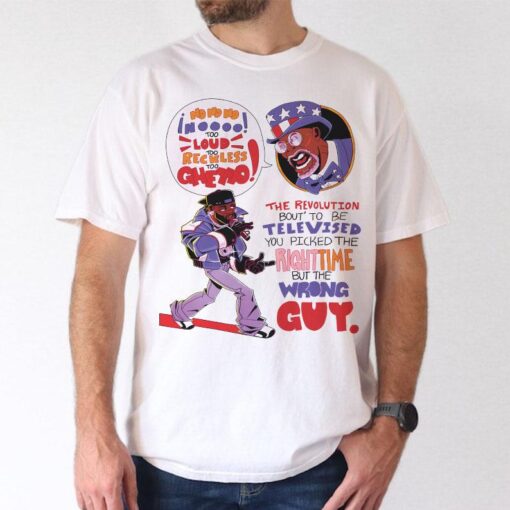 Kendrick Lamar 'Too Loud, Too Reckless, Too Ghetto' Super Bowl Statement Cotton Unisex Shirt
