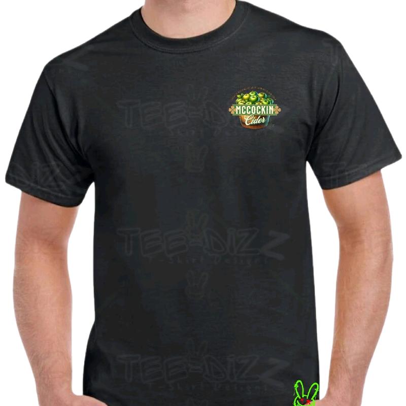 McCockin Cider Funny Men's Casual Crewneck T-Shirt - Perfect for Cider Lovers