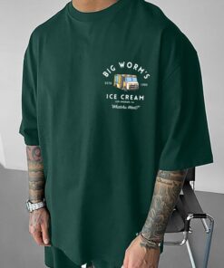 Men's Casual "Whatchu Want?" Tee - Street Fashion Loose Fit T-Shirt