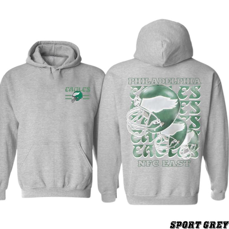 Philadelphia Eagles NFC East Vintage Hoodie - Unisex Football Casual Tee