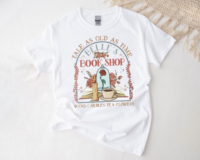 Timeless Beauty: Vintage Belle Shirt - A Tale as Old as Time