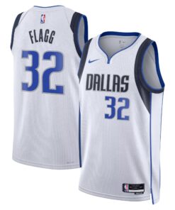Dallas Mavericks Nike Association Edition Swingman Jersey NBA 2025 First Round Draft Pick - White - Cooper Flagg - Unisex