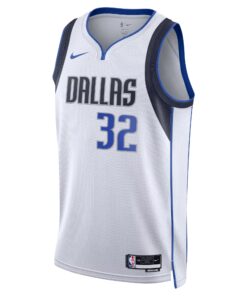 Dallas Mavericks Nike Association Edition Swingman Jersey NBA 2025 First Round Draft Pick - White - Cooper Flagg - Unisex
