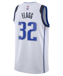 Dallas Mavericks Nike Association Edition Swingman Jersey NBA 2025 First Round Draft Pick - White - Cooper Flagg - Unisex