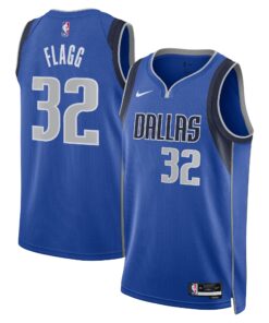 Dallas Mavericks Nike Icon Edition Swingman Jersey NBA 2025 First Round Draft Pick - Blue - Cooper Flagg - Unisex