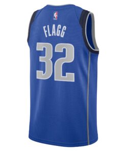 Dallas Mavericks Nike Icon Edition Swingman Jersey NBA 2025 First Round Draft Pick - Blue - Cooper Flagg - Unisex