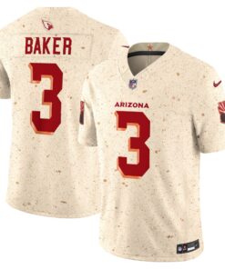 Men's Arizona Cardinals Budda Baker Nike Natural 2025 Rivalries Collection Limited Jersey