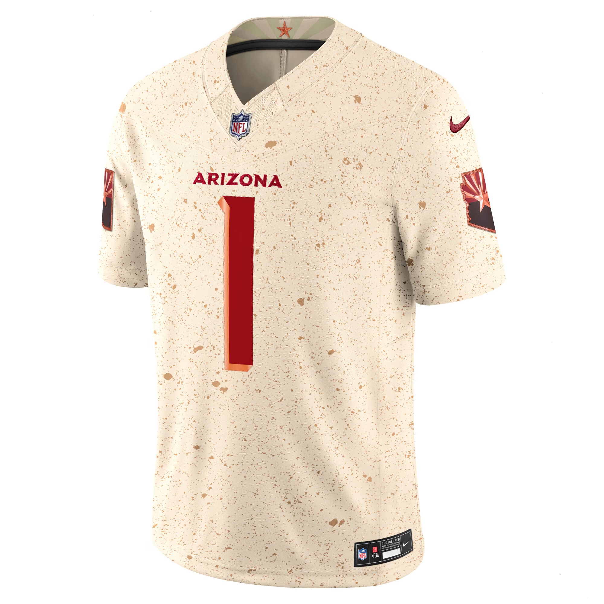 Men's Arizona Cardinals Kyler Murray Nike Natural 2025 Rivalries Collection Limited Jersey