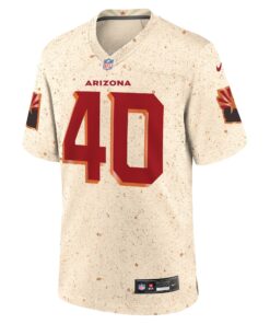 Men's Arizona Cardinals Pat Tillman Nike Natural 2025 Rivalries Collection Retired Player Game Jersey