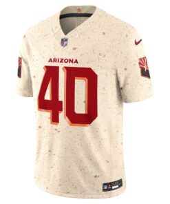 Men's Arizona Cardinals Pat Tillman Nike Natural 2025 Rivalries Collection Retired Player Limited Jersey