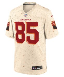 Men's Arizona Cardinals Trey McBride Nike Natural 2025 Rivalries Collection Game Jersey