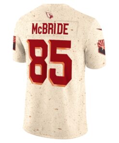 Men's Arizona Cardinals Trey McBride Nike Natural 2025 Rivalries Collection Limited Jersey