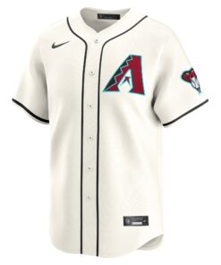 Men's Arizona Diamondbacks Nike Cream Home 2025 Jackie Robinson Day Limited Jersey
