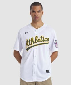 Men's Athletics Dave Parker Nike White 2025 Baseball Hall of Fame Name & Number Retired Replica Jersey