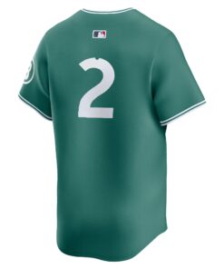 Men's Boston Red Sox Alex Bregman Nike Green 2025 City Connect Limited Player Jersey