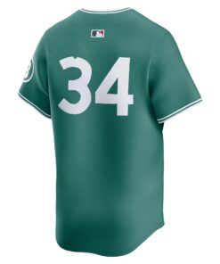 Men's Boston Red Sox David Ortiz Nike Green 2025 City Connect Limited Retired Player Jersey