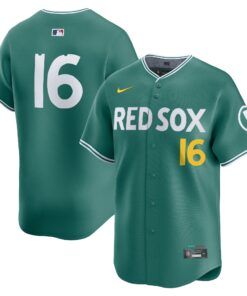 Men's Boston Red Sox Jarren Duran Nike Green 2025 City Connect Limited Player Jersey