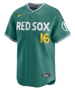 Men's Boston Red Sox Jarren Duran Nike Green 2025 City Connect Limited Player Jersey