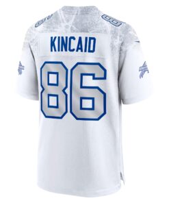 Men's Buffalo Bills Dalton Kincaid Nike White 2025 Rivalries Collection Game Jersey